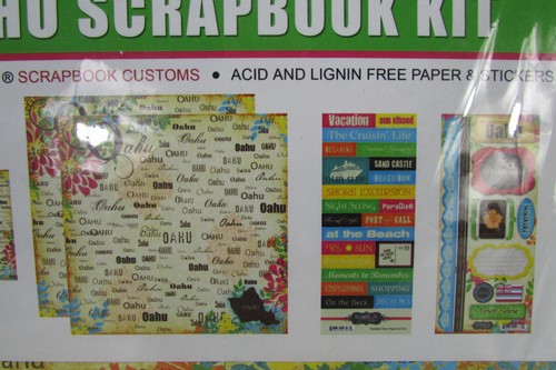 Scrapbook Customs - Oahu Hawaii Paradise Kit de álbum de recortes 12" x 12" - Imagen 4 de 5