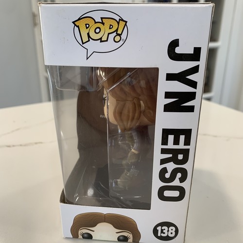 POP! Star Wars Rogue One Jyn Erso FUNKO #138 Vinyl Bobblehead  - Picture 4 of 11