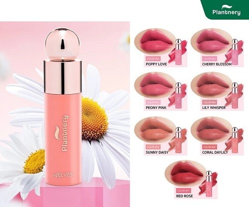 Plantnery Velvet Garden Color Lip Flower Extracts Natural Radiance Nourish 4g. - 第 1/16 張圖片
