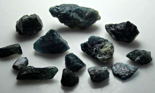 Blau Dravit Turmalin Lot Afghanistan 65,0 Ct natürlicher Dravit Turmaline - Bild 2 von 10