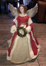 Christmas Victorian Angel 16&rdquo; High from JCPenney North Pole Trading Tree Topper