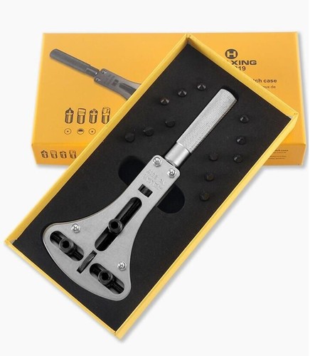 Universal Type Watch Case Opener Wrench For Extra Large Screw Back Watches 50mm - Bild 8 von 12