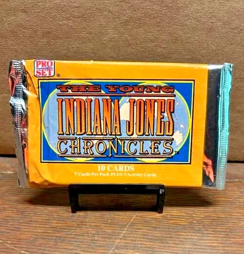 The Young Indiana Jones Chronicles 1992 Sealed Pack Of 10 Collector Cards