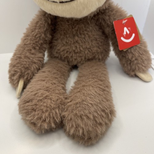 Aurora - Spriggies 13" Sloth Wooky Plush Brown Stuffed Animal Preowned With Tags - Picture 3 of 12