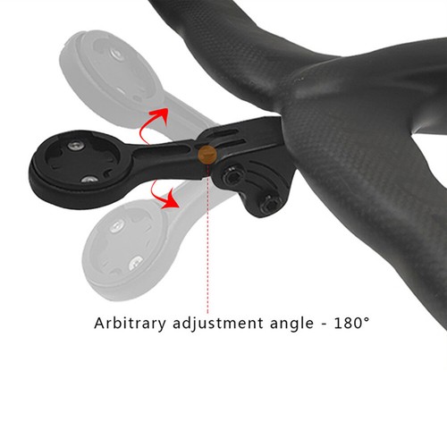 Handlebar Extended Bracket Universal for Garmin Bryton Cateye S5 Bike Handlebar - Picture 4 of 12