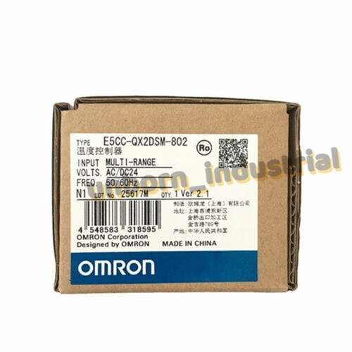NEW Genuine Omron E5CC-QX2DSM-802 Temperature Controller E5CC-QX2DSM-802