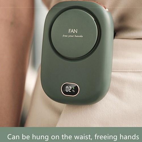USB Portable Hanging Neck Fan Cooling Air Cooler Mini Electric Air Conditioner - Picture 13 of 29