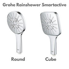 BEST PRICE grohe Rainshower SmartActive 130 hand shower head chrome bathroom