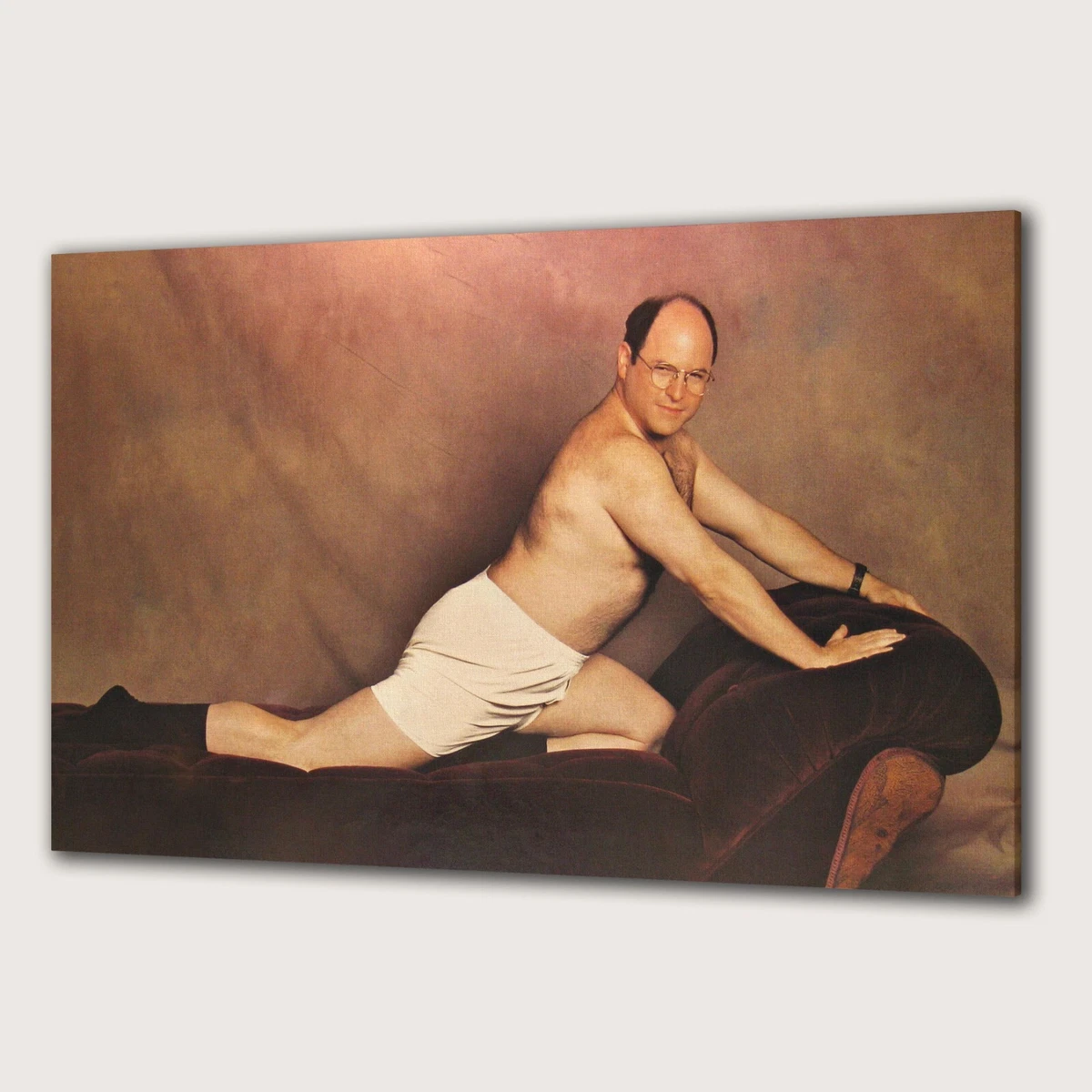George Costanza Seinfeld The Art of Seduction Canvas Wall Art Print
