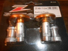 Zeta Bar End Plugs/Gold/35mm/ZE48-7104