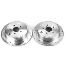 PowerStop Disc Brake Rotor Set - Fits Subaru BRZ 2013-2016, Subaru Forester 2009
