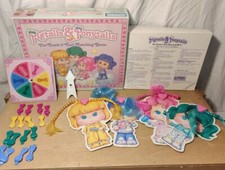 Parker Bros "Pigtails & Ponytails Game" Vntg 1989 100% Complete Broken Spinner