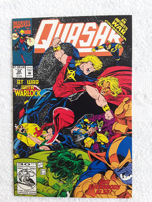 Quasar #38 (Sep 1992, Marvel) VF+ 8.5