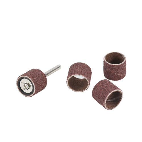102pcs Sanding Drum Set Sander Sleeves With Mandrels for Dremel Rotary Tool #80 - Picture 9 of 11