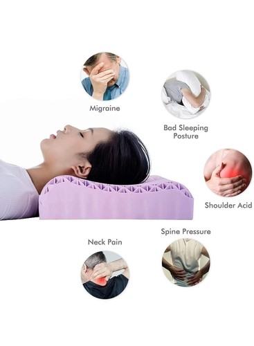 BLISS Weighted & Cooled Pillow, Hexagonal Cooling Technology Standard Size - Picture 5 of 6