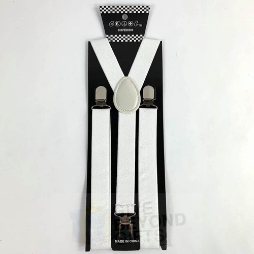 Suspender and Bow Tie Adults 42 Colors Combo Wedding Formal Wear Accessories - Picture 155 of 213
