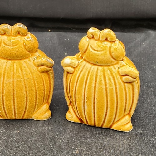 Ladybug Salt Pepper Shakers Royal Sealy Kaycoware Marked Japan Brown Dot Vintage - Bild 3 von 9