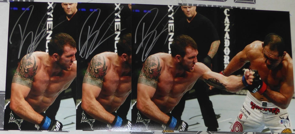 Ryan Bader Signed UFC 119 11x14 Photo BAS Beckett COA Nogueira Picture Autograph - Image 2 of 4