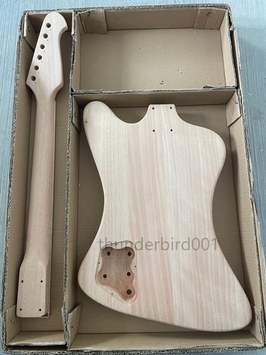 DIY Electric Guitar Kit Firebird Style Mahogany Body&Neck Rosewood Fingerboard - Picture 6 of 12