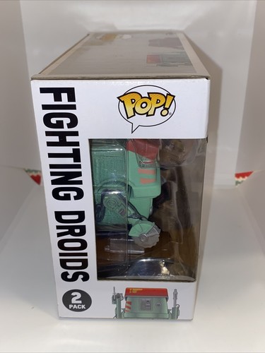 Funko POP! Star Wars Solo Fighting Droids 2-Pack Vinyl Figure GameStop MAY - Picture 4 of 6