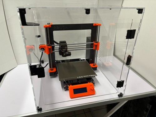 Prusa i3 MK3S MEGA zestaw z obudową, RasPi 4/OctoPrint, akcesoriami i częściami zamiennymi!