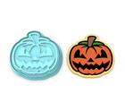 Jack O Lantern Face Cookie Cutter & Stamp 5 | Halloween Pumpkin Fall Scary Boo