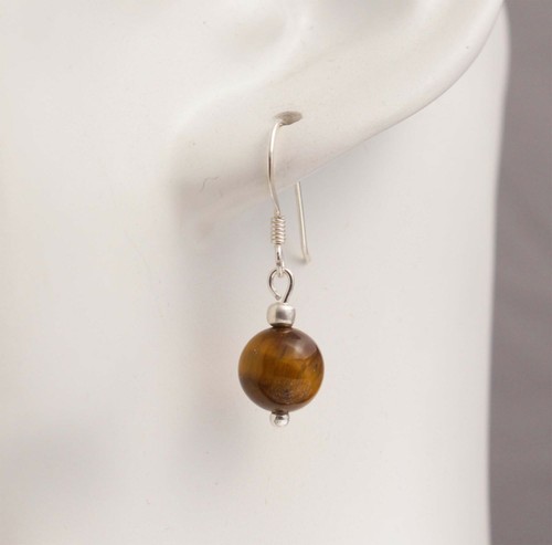 Edelstein Ohrschmuck Ohrhänger Ohrstecker Silber 925 Ohrringe Brisur Steinschatz - Bild 120 von 131