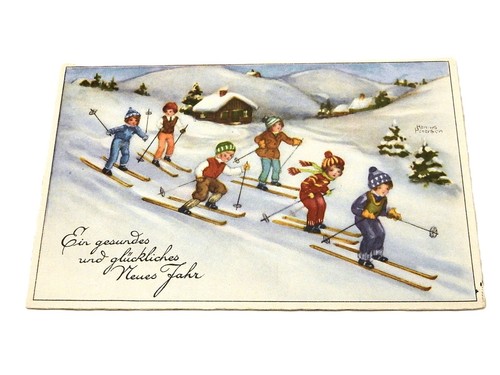 Lot of 10 Antique Post Cards, Asst. Holidays , Xmas, Thanksgivng, Easter, CRD-35 - Picture 7 of 22