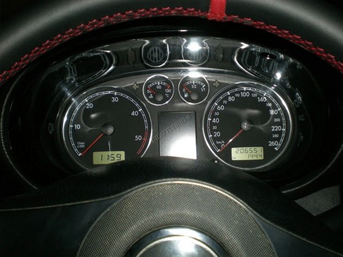 For Seat Toledo II 1998-2002 Cluster Gauge Dashboard Rings Speedo Trim 4pcs - Bild 7 von 9