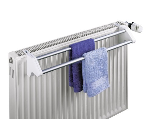 WENKO Wäschetrockner Twin Heizkörper Aluminium flexibel platzsparend stabil - Bild 6 von 16