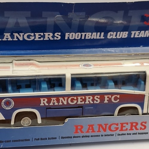 Giocattolo classico Glasgow Rangers Football Club squadra allenatore nuovo con scatola danni - Foto 3 di 16