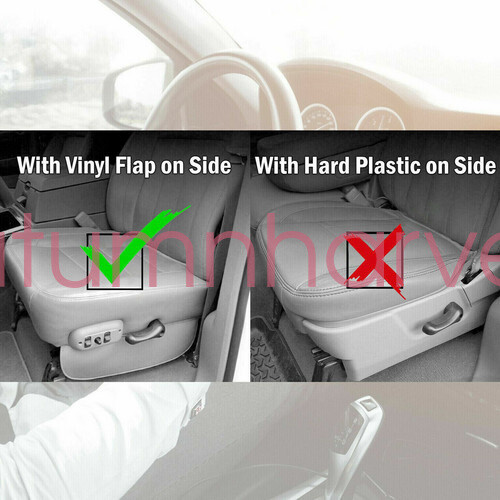 Both Side Bottom Replacement Leather Seat Cover For 2006-09 Dodge Ram 1500 Gray - Picture 10 of 38