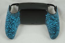 Blue Textured Non-slip Back Shell For PS5 Controller Model CFI-ZCT1W