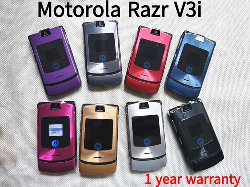 Motorola Razr V3i 2G GSM Original Unlocked Unlocked Flip Mobile Phones - Picture 2 of 28