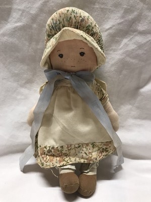 9” Length KNICKERBOCKER Vintage HOLLY HOBBIE /& HEATHER Cloth Rag Dolls LOT