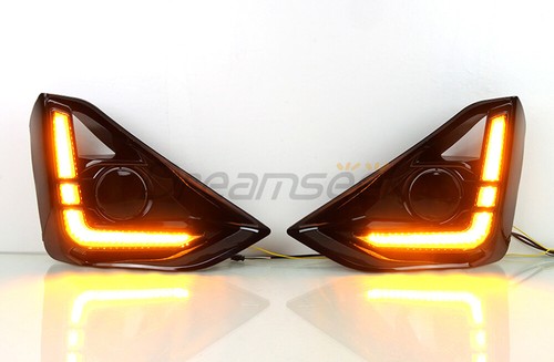 LED DRL for Isuzu D-max Dmax 2023+ Daytime Running Light Fog Lamp w/ Turn Front - Picture 7 of 11