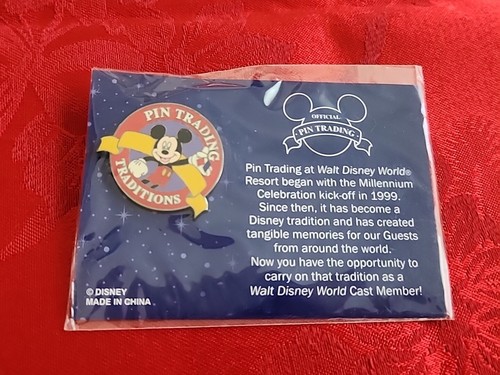 ✅️Disney Mickey Mouse 2004 Pin Trading  Traditions New  - Picture 1 of 3