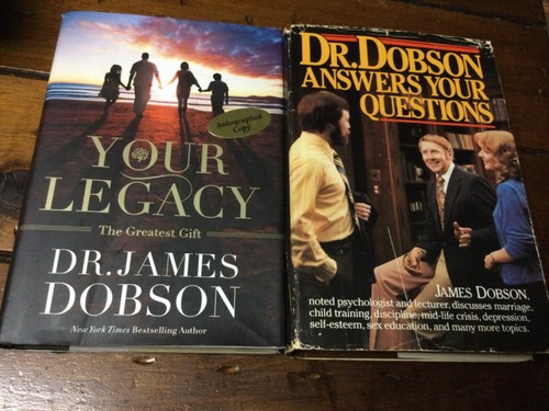 ** SIGNED ** Dr. James Dobson ** YOUR LEGACY and Answers Your Questions **