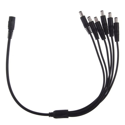 Adaptador de fuente de alimentación 12V 2A/5A Cable divisor de 2/4/6/8 vías para cámara CCTV / LED - Imagen 7 de 8