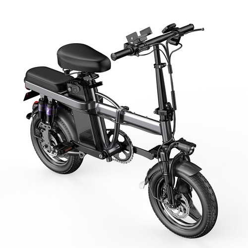 NEW Electric Bicycle Adult 500W City Commuter Ebike 48V 15Ah Fat Tire 22MPH e4n7 - Picture 2 of 14