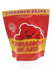 Sweet's 16 oz. CINNAMON BEARS Gummi Gummy Candies ** BB 4/2026 **