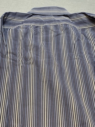GAP Button Down Hemd Herren Gr. Medium Langarm blau gestreift - Bild 13 von 16