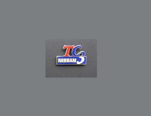  NISSAN TC3 Car Lapel Jacket PIN Badge VINTAGE