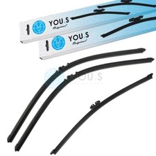 YOU.S SCHEIBENWISCHER WISCHER SET VORNE + HINTEN für VW TOUAREG (7LA, 7L6, 7L7)