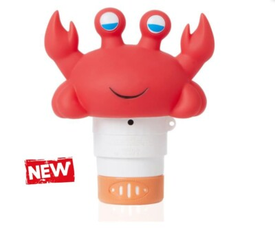 #ad Crab Chlorine Floater for 1quot; Tab ONLY Mini Floating Pool Chlorine Dispenser
