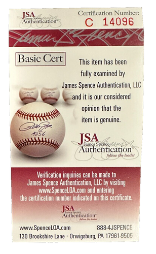 Carl Yastrzemski Autographed American League Baseball Red Sox W/ HOF 89 JSA - Picture 4 of 4