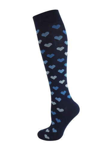 Mysocks 3 Pairs Knee High Premium Heart Design Socks - Foto 7 di 8