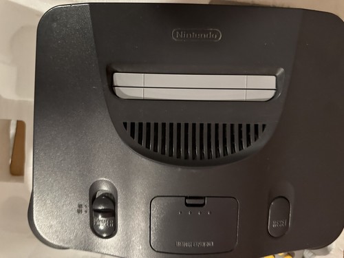 Nintendo 64 N64 With Box, Styrofoam, Controller/Cables Tested & Working Console - Picture 17 of 24