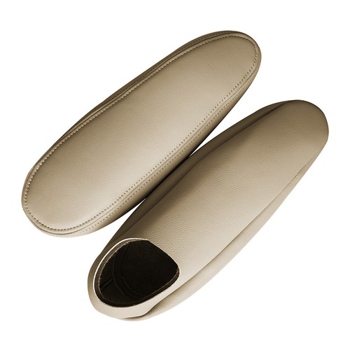 For  2000-2006  Chevy Tahoe Suburban Escalade Seat  Armrest Leather Cover  Beige - Picture 3 of 10