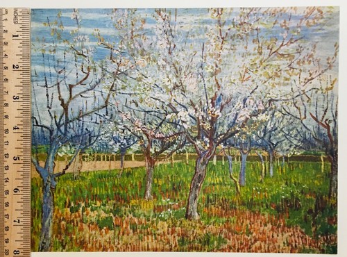 Impressionists Art Reproduction, Vincent Van Gogh "The Orchard" 1888 - Picture 2 of 4
